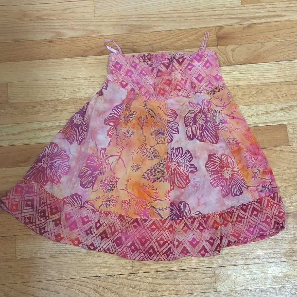 Vibrant Floral Kids Camisole Top